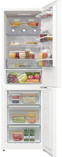 Холодильник с морозильною камерой Gorenje NRK6192AW4 - 5