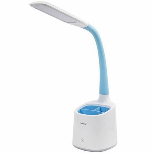 Лампа настольная Tiross TS-1809 white/blue - 1