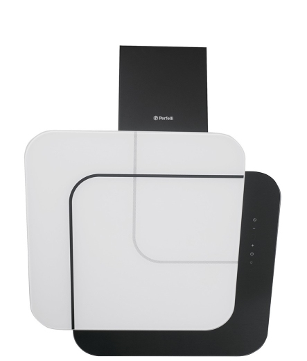 Витяжка Perfelli DNS 6753 B 1100 WH/BL LED Strip - 1