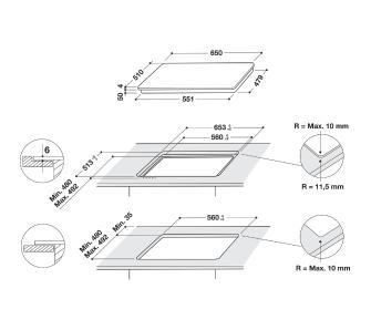 Варильна поверхня електрична Whirlpool WFS2765NE/IXL - 9