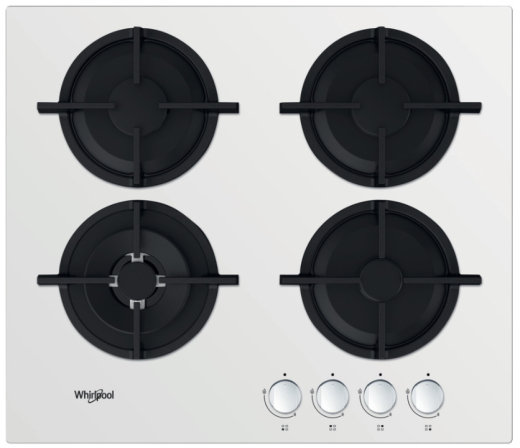 Газова варильна поверхня Whirlpool AKT 625 WH - 1