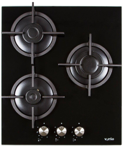 Газова варильна поверхня VENTOLUX HG430-G3G CS (BK) - 1
