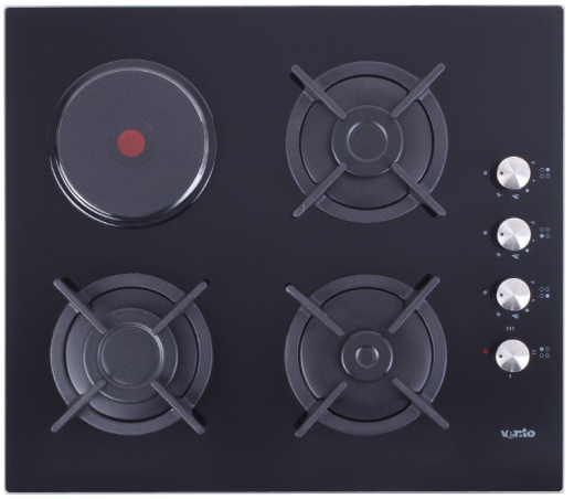 Комбінована варильна поверхня VENTOLUX HSF631-A3G CS (BK) - 1