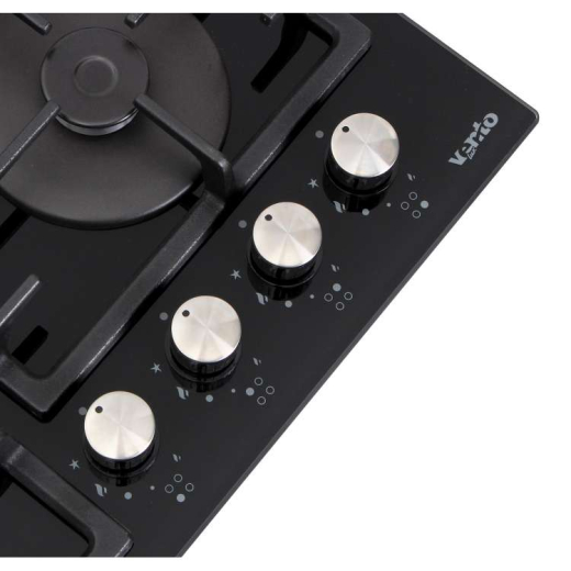 Варочная поверхность газовая VENTOLUX HSF640-T3G CS (BK) - 4