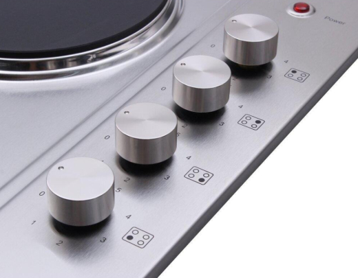 Електрична варильна поверхня VENTOLUX HE604 INOX 1 - 4