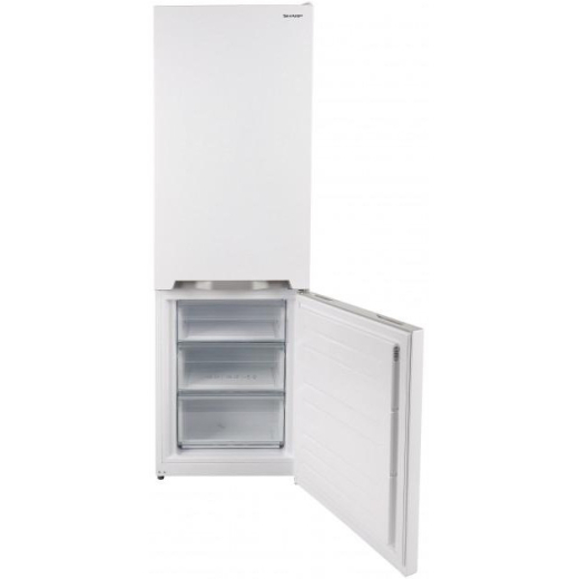 Холодильник с морозильной камерой Sharp SJ-BB10IMXW1-UA - 7