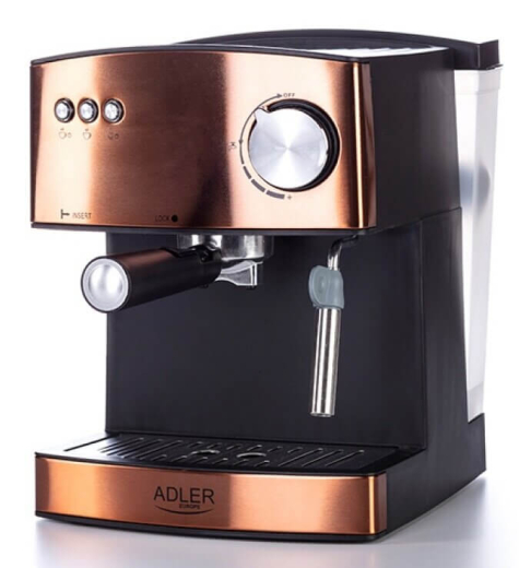 Рожковая кофеварка эспрессо Adler AD 4404 Cooper - 2