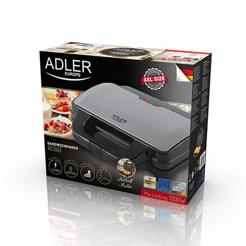 Бутербродница Adler AD 3043 XXL - 3