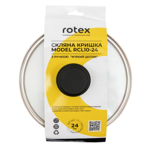 Крышка стеклянная ROTEX RCL10-24 - 1