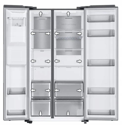 Холодильник SBS Samsung RS68A8840WW - 4