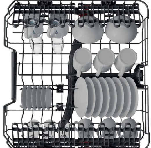 Вбудована посудомийна машина Whirlpool WIP 4O33PLE S - 7