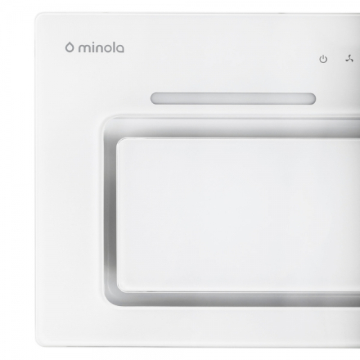 Вытяжка полновстраиваемая Minola HBI 6673 WH GLASS 1000 LED Line - 6