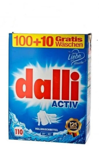 Порошок стиральный  Dalli Active Vollwaschmittel 7,15 kg 110 стирок - 1