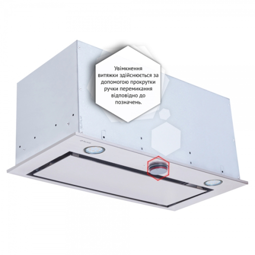 Вытяжка полновстраиваемая Perfelli BI 6872 I LED - 6