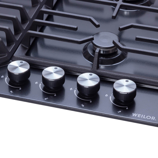 Поверхность газовая на металле WEILOR GM W 624 BL - 2