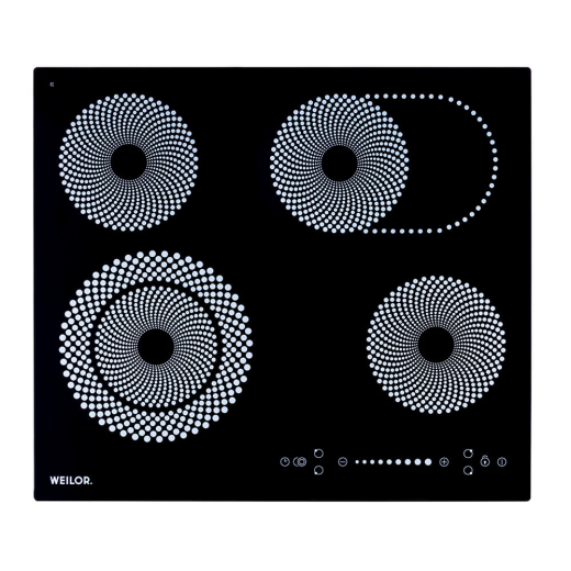 Варильна поверхня Weilor WHC 661 BLACK - 5