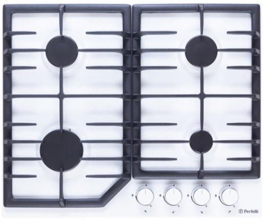 Газова варильна поверхня Perfelli HGM 61494 WH - 1