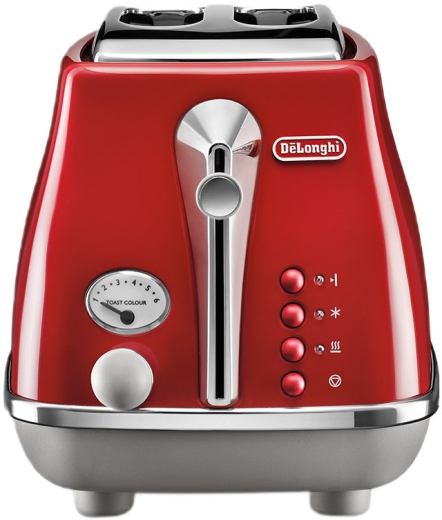 Тостер DeLonghi CTOC 2103 R Icona Capitals - 2