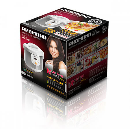 Мультиварка Redmond RMC-M22 Black - 10