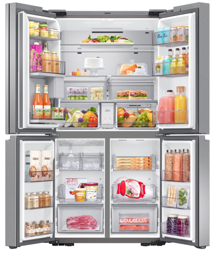 Холодильник с морозильной камерой SBS Samsung RF65A967ESR - 4