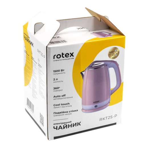 Электрочайник Rotex RKT25-P - 3