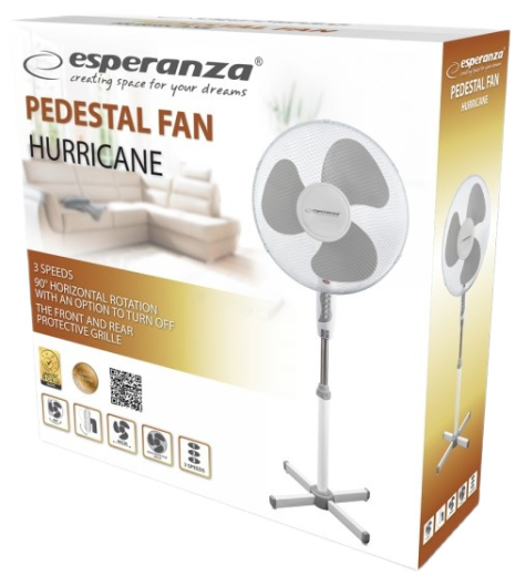 Вентилятор Esperanza EHF001WE - 3