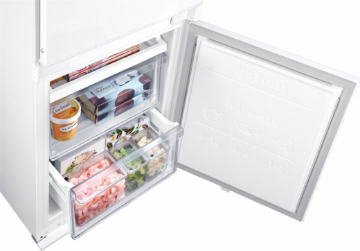 Вбудований холодильник із морозильною камерою Samsung BRB266050WW/UA - 10