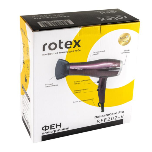 Фен Rotex RFF202-V DelicateCare Pro - 3