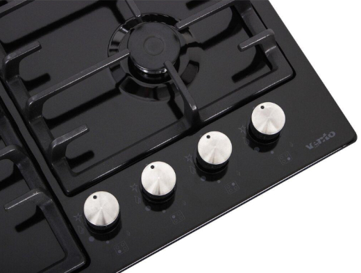 Газовая варочная поверхность VENTOLUX HSF640-D3 CS (BK) - 5