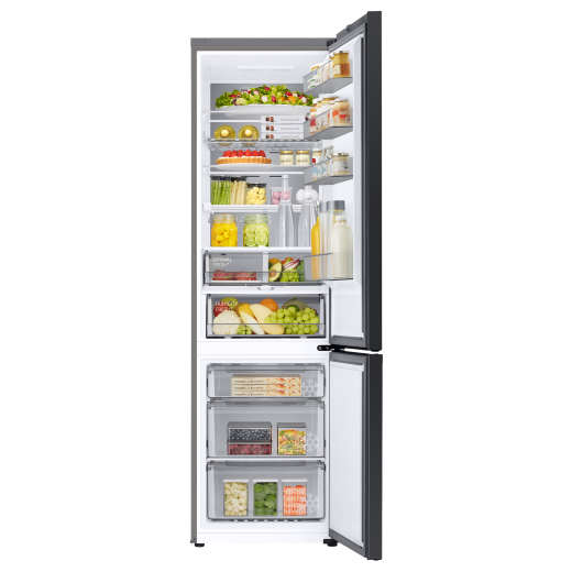 Холодильник з морозильною камерою Samsung Bespoke RB38A7B6D34 (Поставляється без декоративного фасаду) - 2