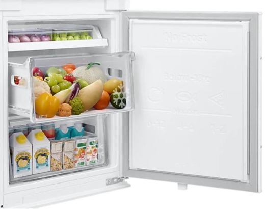 Встраиваемый холодильник с морозильной камерой Samsung BRB26705CWW - 6