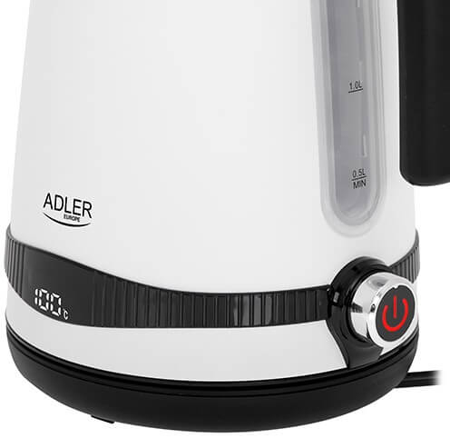 Електрочайник Adler AD 1295 білий - 6