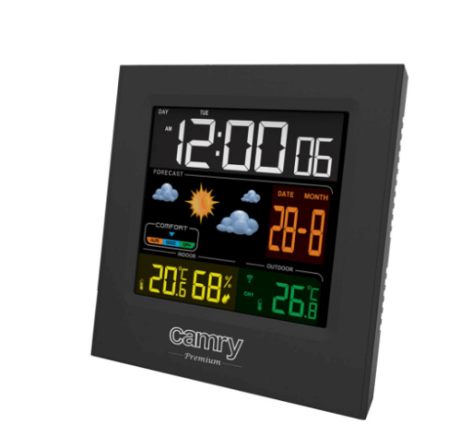 Часы-метеостанция портативные Camry CR 1166 - 2