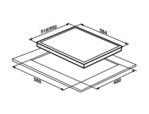 Варочная поверхность Liberty PG6141G-CCW (420) - 2