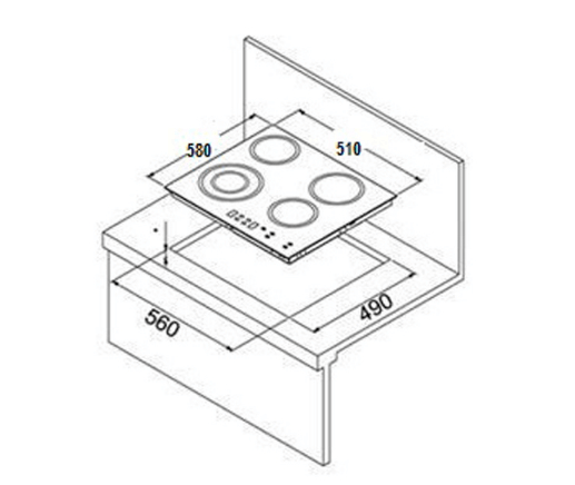Варильна поверхня Liberty PI 6044 B (507) - 2