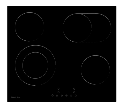 Варочная поверхность электричиская Gunter&Hauer CER 642 - 1