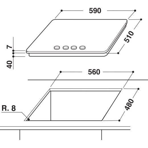 Варочная поверхность WHIRLPOOL AKWL628IXL - 4