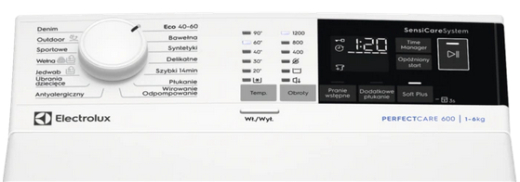 Пральна машина з вертикальним завантаженням Electrolux EW6TN4261P - 5