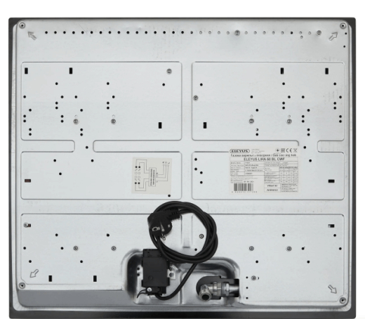 Газовая варочная поверхность ELEYUS LIRA 60 BL CWF - 9