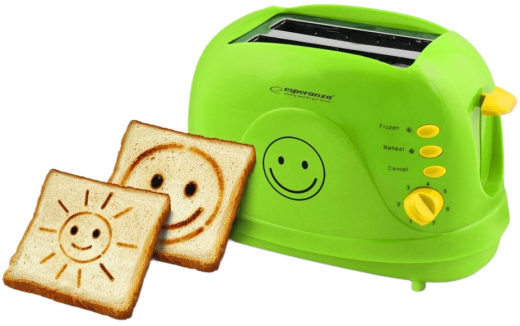 Тостер Esperanza EKT003G Smiley Greеn - 3