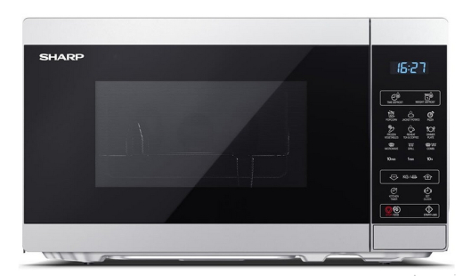 Мікрохвильова піч з грилем Sharp YC-MS02E-S - 1