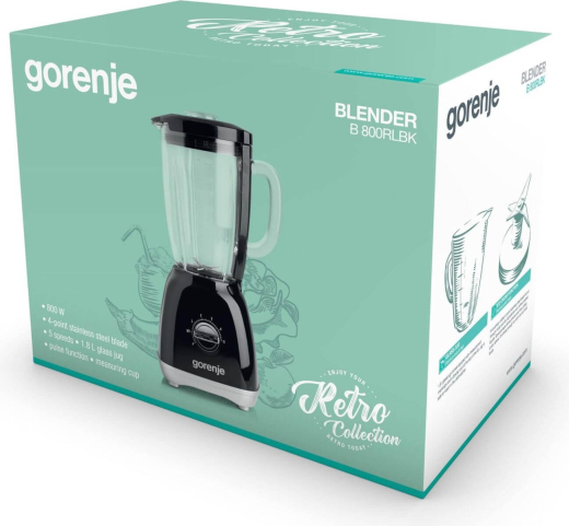 Блендер Gorenje B800RLBK - 3