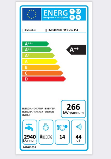 Встраиваемая посудомоечная машина Electrolux EMG48200L - 16