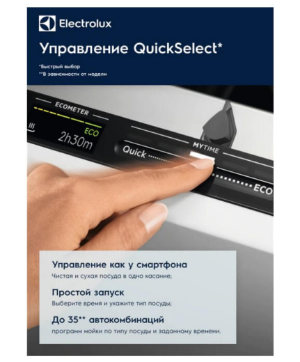 Встраиваемая посудомоечная машина Electrolux EMG48200L - 3