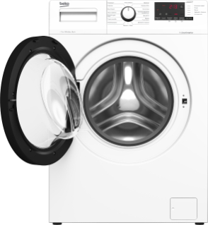 Пральна машина автоматична Beko WUE7612IXBW - 2