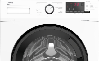 Пральна машина автоматична Beko WUE7612IXBW - 3
