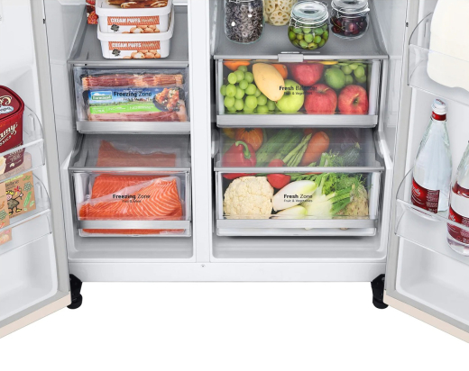 Холодильник із морозильною камерою LG GC-B257SEZV - 6