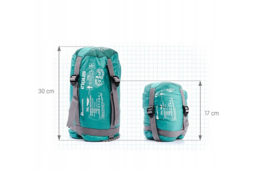 Спальний мішок Meteor Indus R Зелений - 14