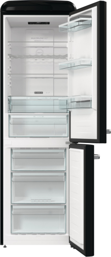 Холодильник з морозильною камерою GORENJE ONRK619DBK - 2