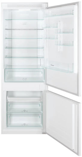 Вбудований холодильник з морозильною камерою Candy Fresco CBT7719FW  - 1